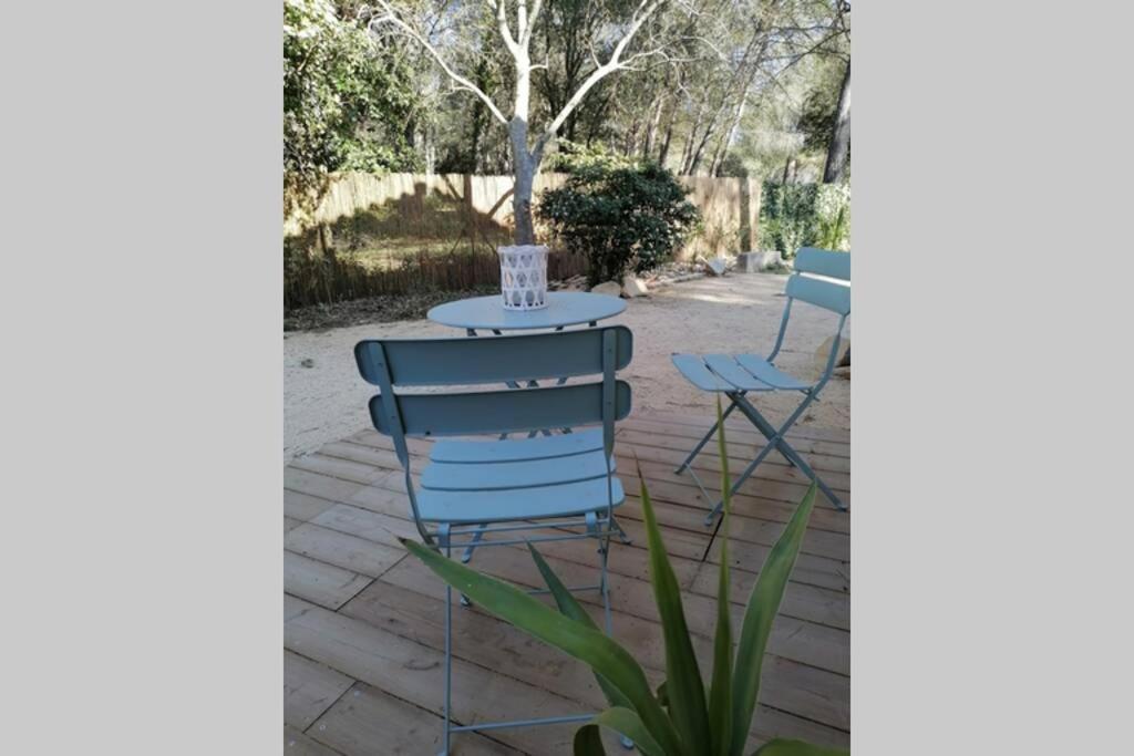 Maison 5 Personnes En Garrigue - Piscine-Spa Prive Langlade 외부 사진