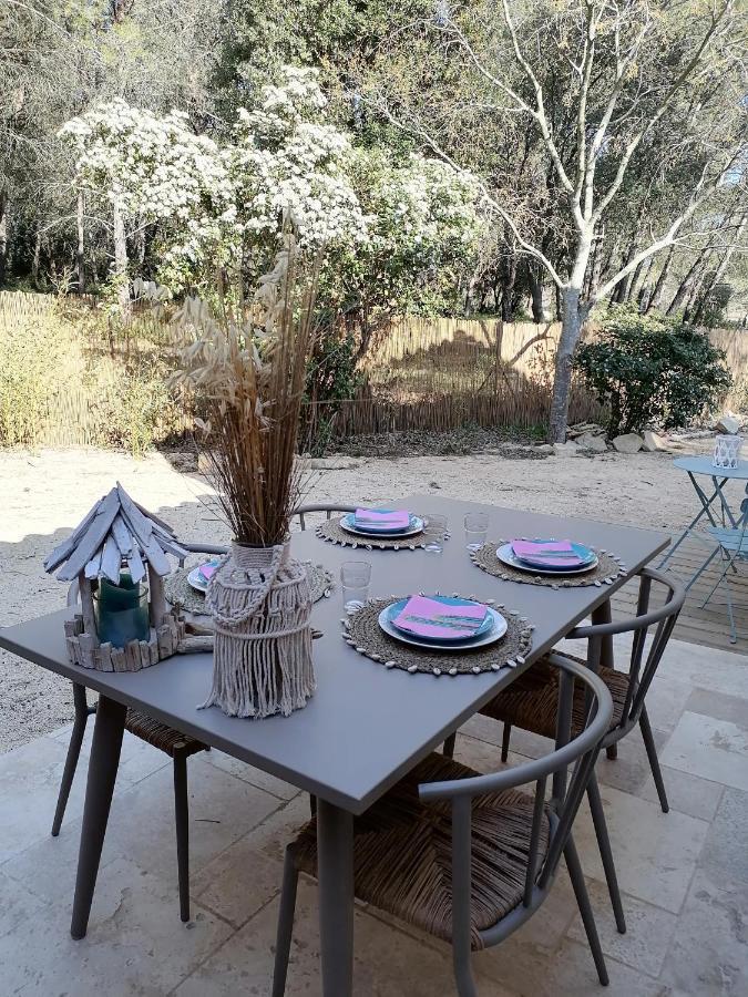 Maison 5 Personnes En Garrigue - Piscine-Spa Prive Langlade 외부 사진